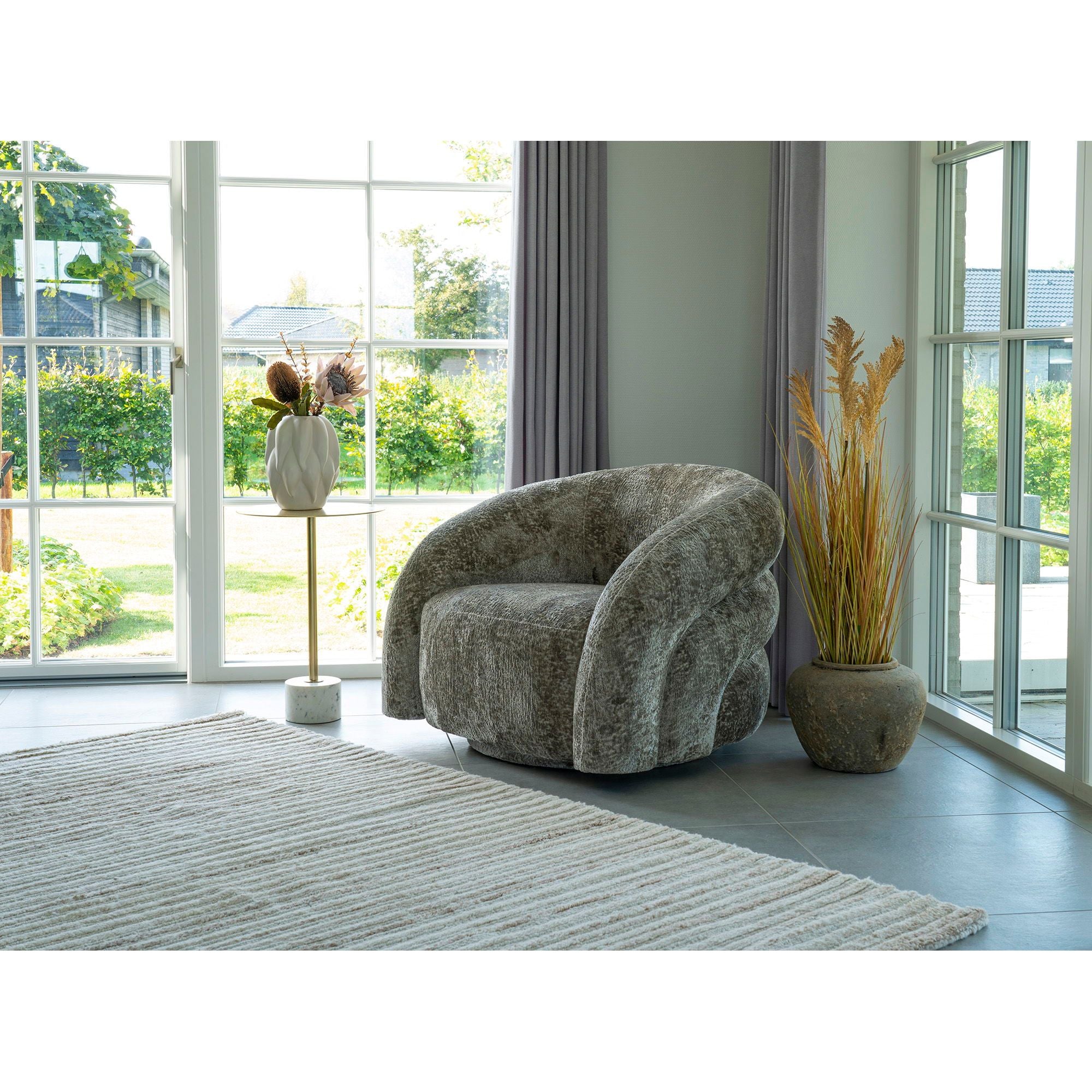 House Nordic Valleta Loungestol med drejefunktion