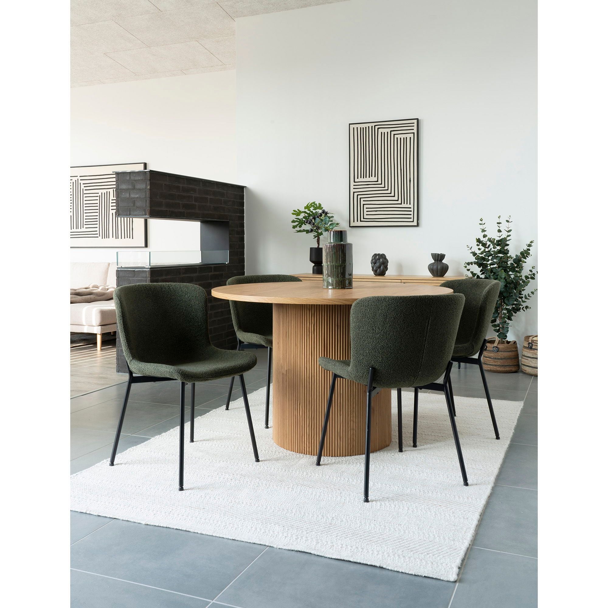 House Nordic Maceda Spisebordsstol - sæt af 2