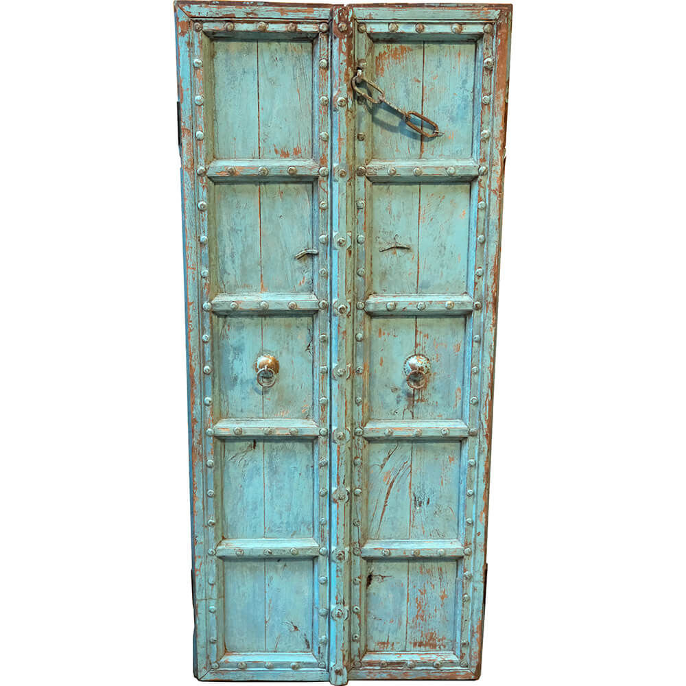 Trademark Living Skøn blå trædør