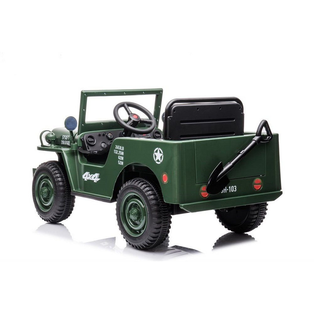 Azeno Desert Jeep 4x12V motor