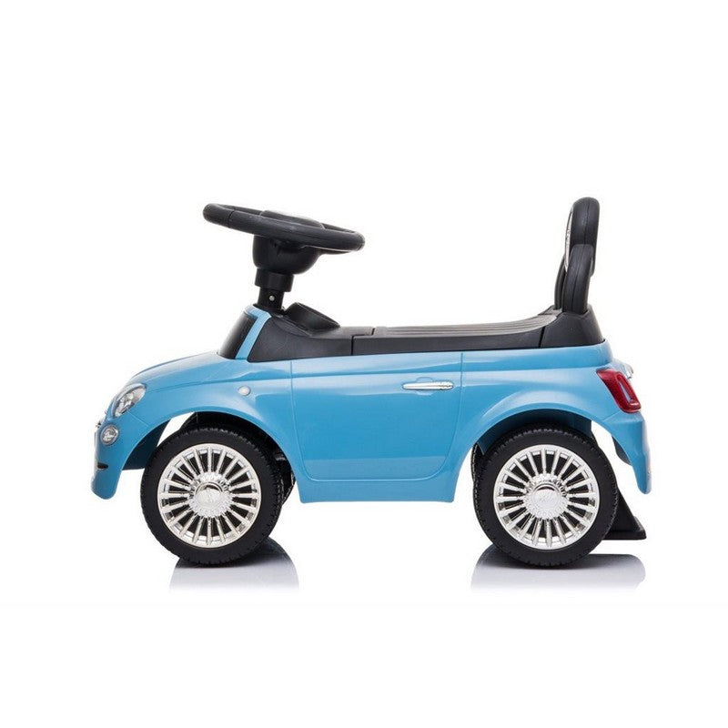 Fiat 500 gåbil med musik - Blå