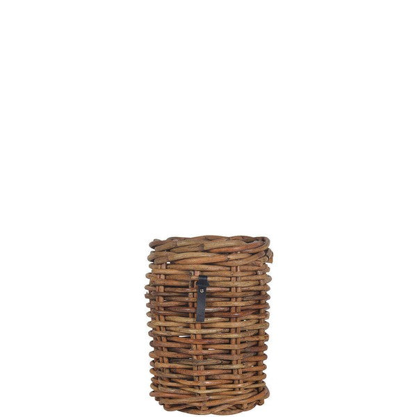 Mini Rund Rattankurv Ø32xH40 cm