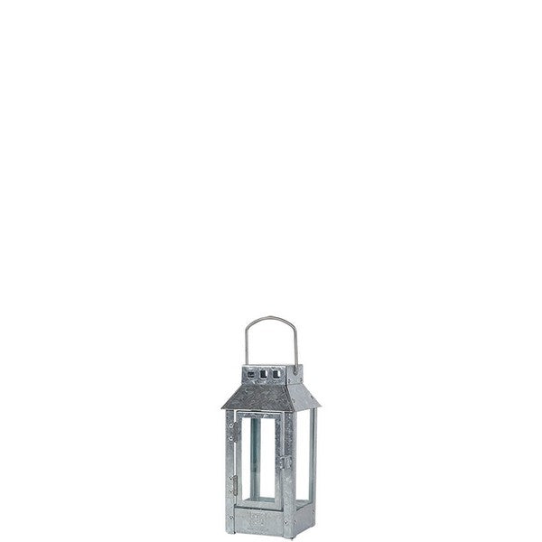 Galvaniseret Micro Small Lanterne L9,5xB9,5xH22 cm