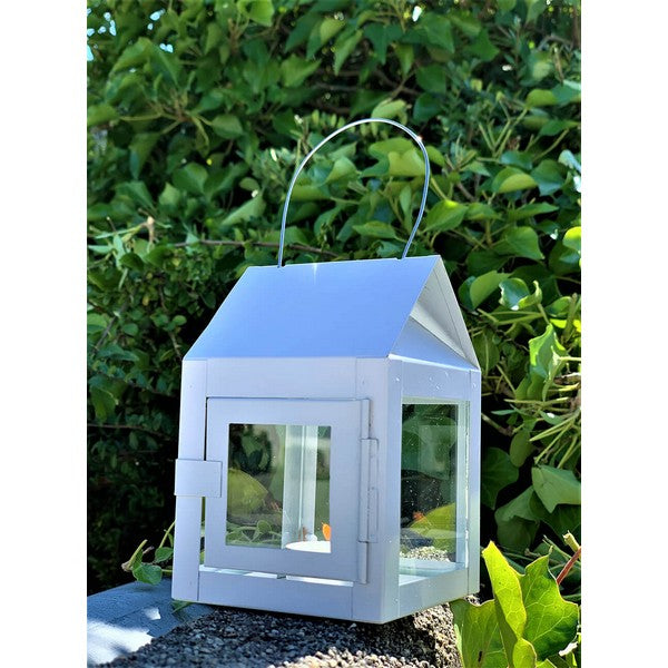 Hvid Hængelanterne L8xB8xH12 cm