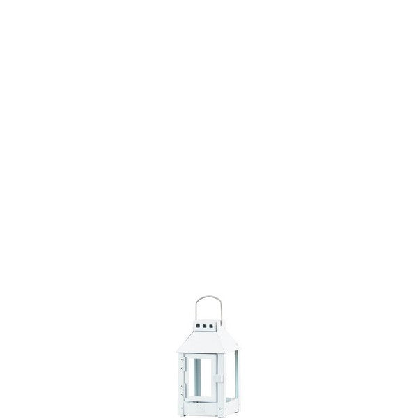 Hvid Micro Lanterne L12,5xB12,5xH25 cm