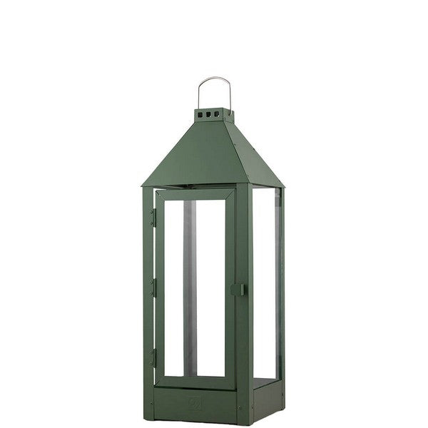 Olivengrøn Maxi Lanterne L22,5xB22,5xH60 cm