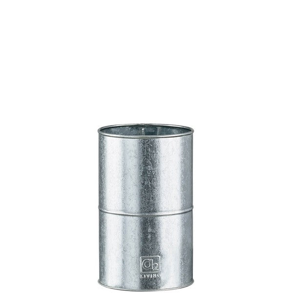 Galv Vase (sæt m/2 stk/2 str) Ø12-14xH20 cm