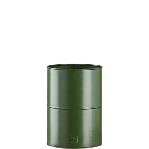 Olivengrøn Vase (sæt m/2 stk/2 str) Ø12-14xH20 cm