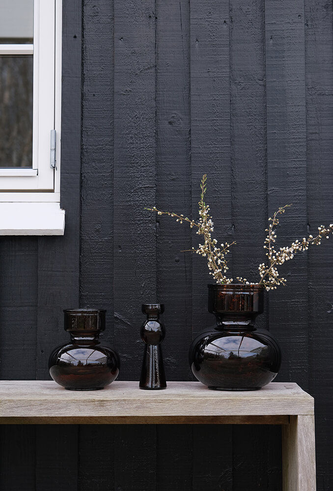 Trademark Living Dias vase - chokolade