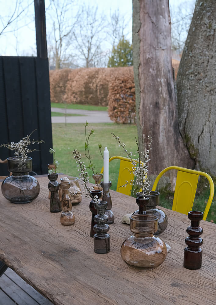 Trademark Living Barrymore vase - grå