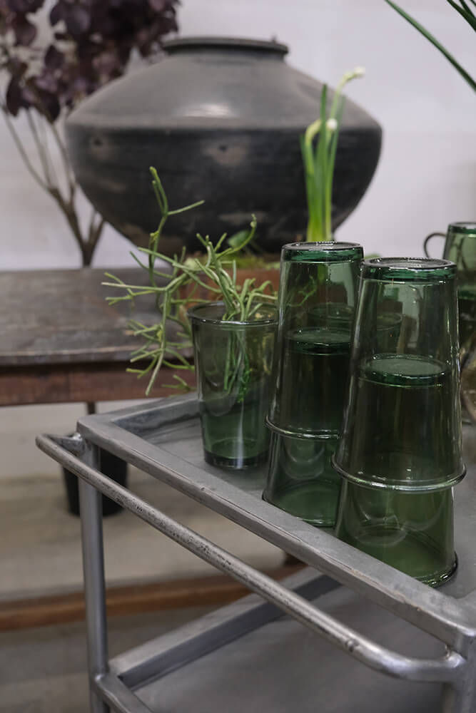 Trademark Living Isador drikkeglas - grøn
