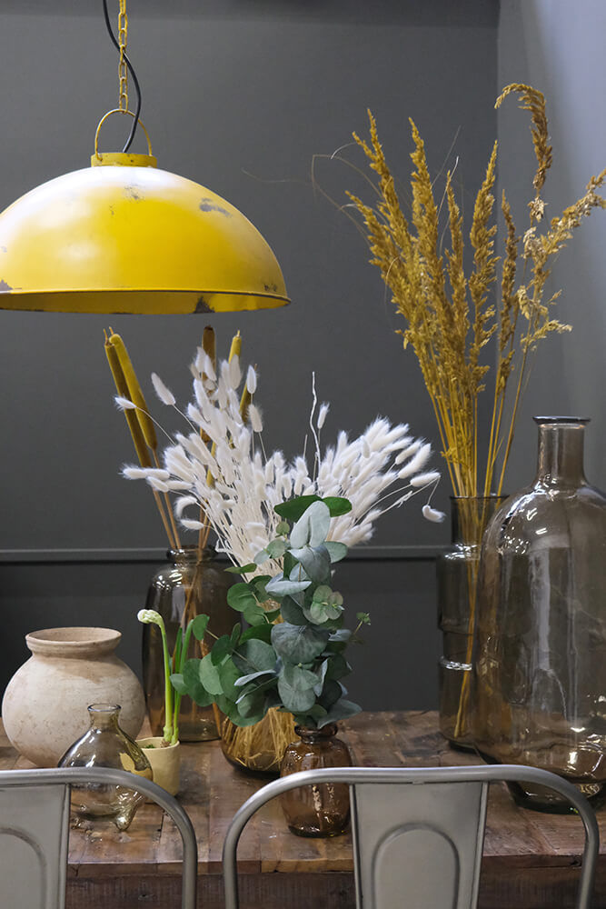 Trademark Living Joy gulvvase høj - røgfarvet