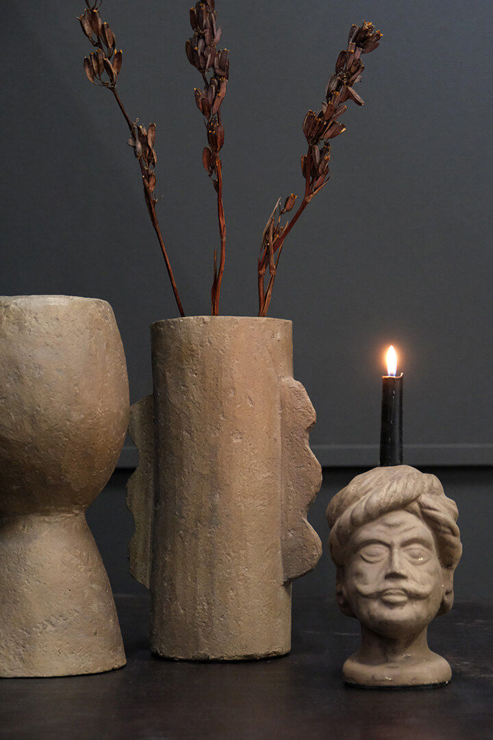 Trademark Living Baxter papmaché vase