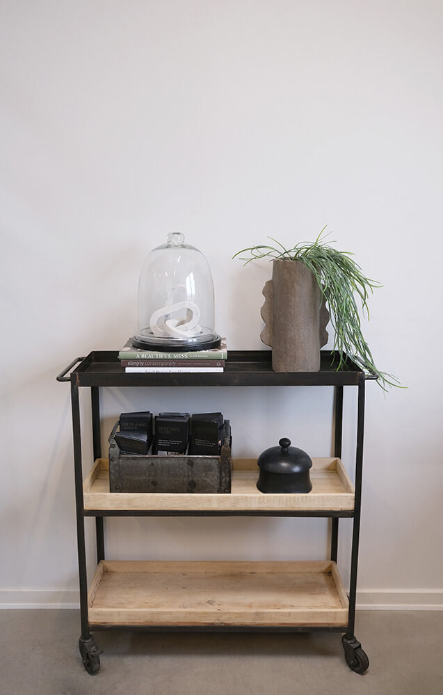 Trademark Living Baxter papmaché vase