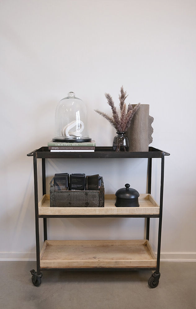 Trademark Living Torino glasklokke L