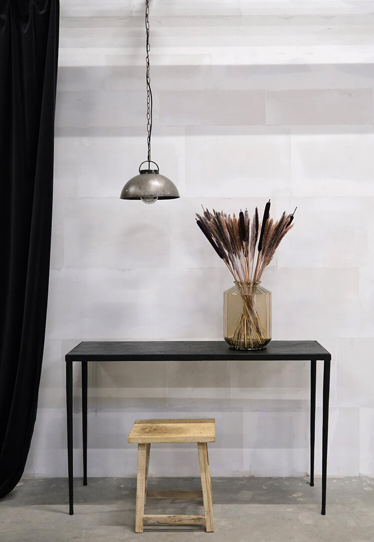 Trademark Living The Edge vase XL - røgfarvet