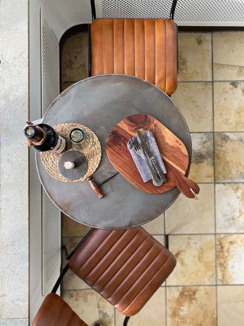 Trademark Living Milton rund dækkeserviet - ø 20 cm