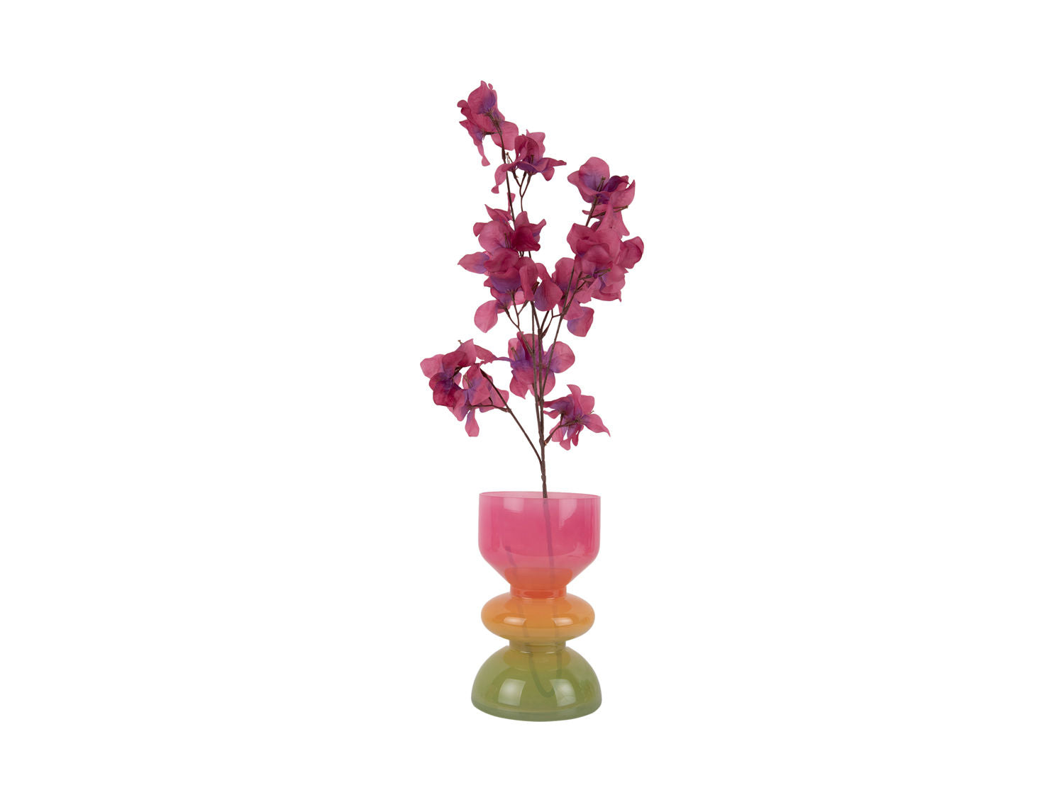 Present Time Vase Funky Vibes glas lille multifarve