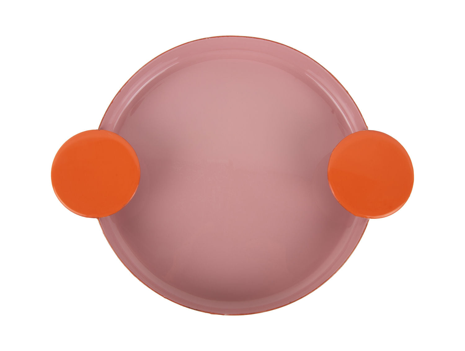 Present Time Bakke Dobbelt Funky stor blød pink m. lys orange