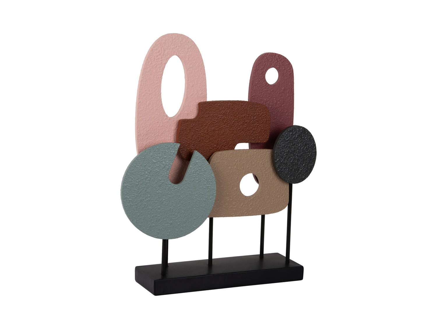Present Time statue abstrakt kunst medium multi farve