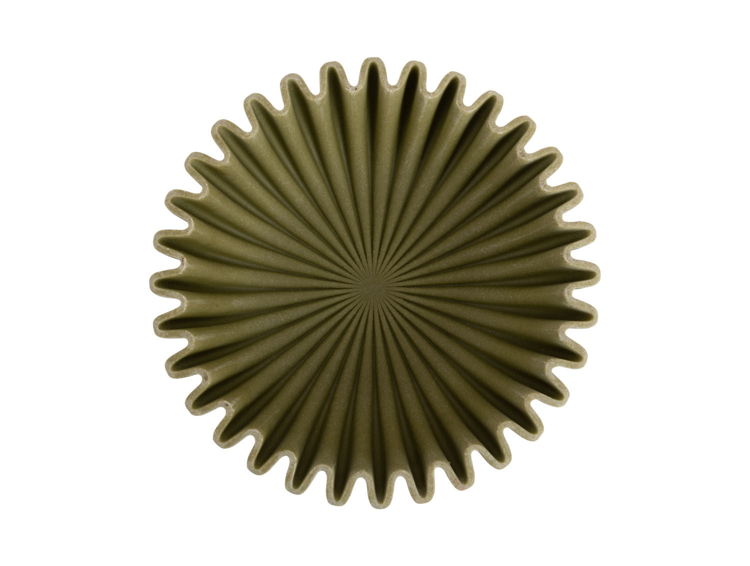 present time Bowl Wave medium dark green