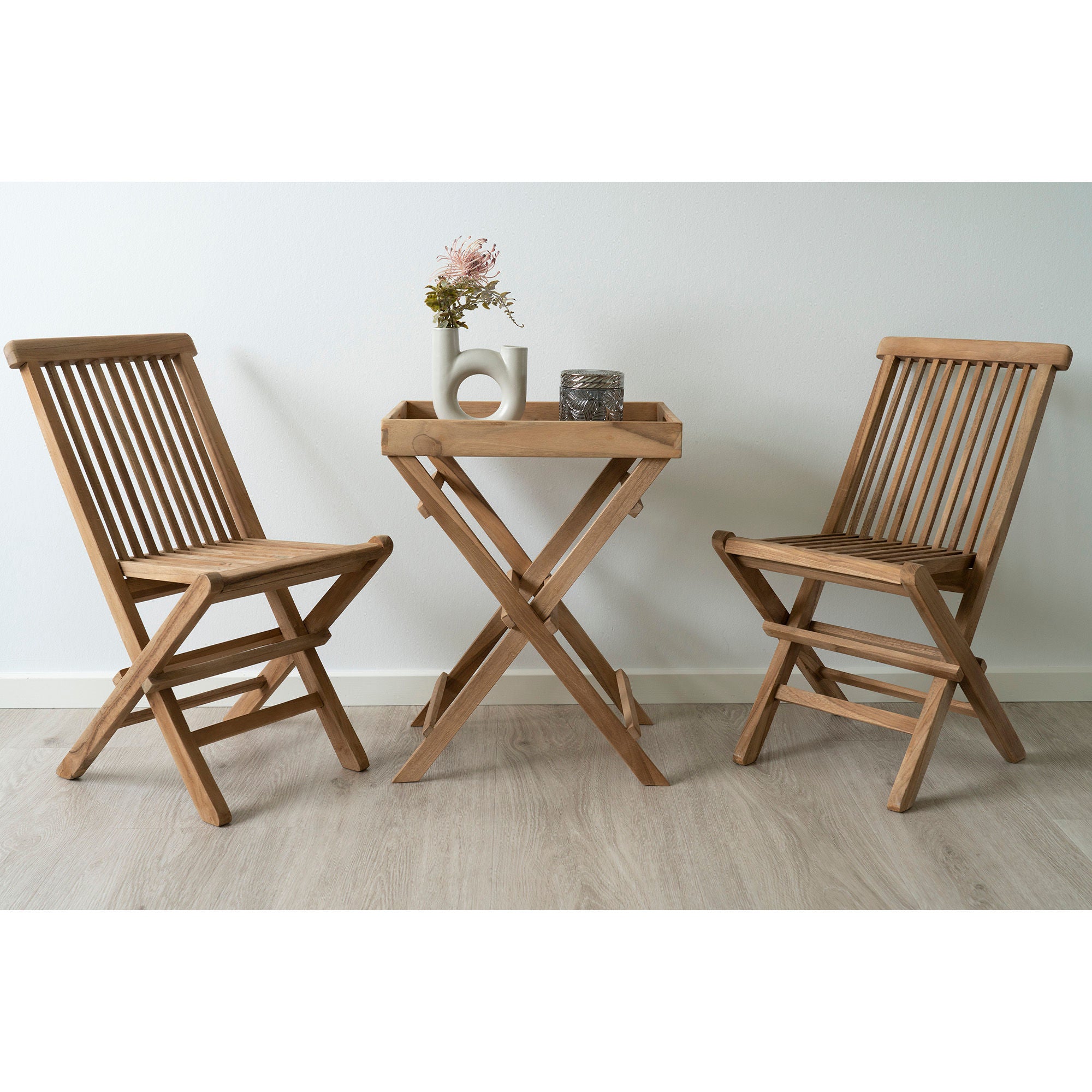 House Nordic Ronda Teak Bakkebord