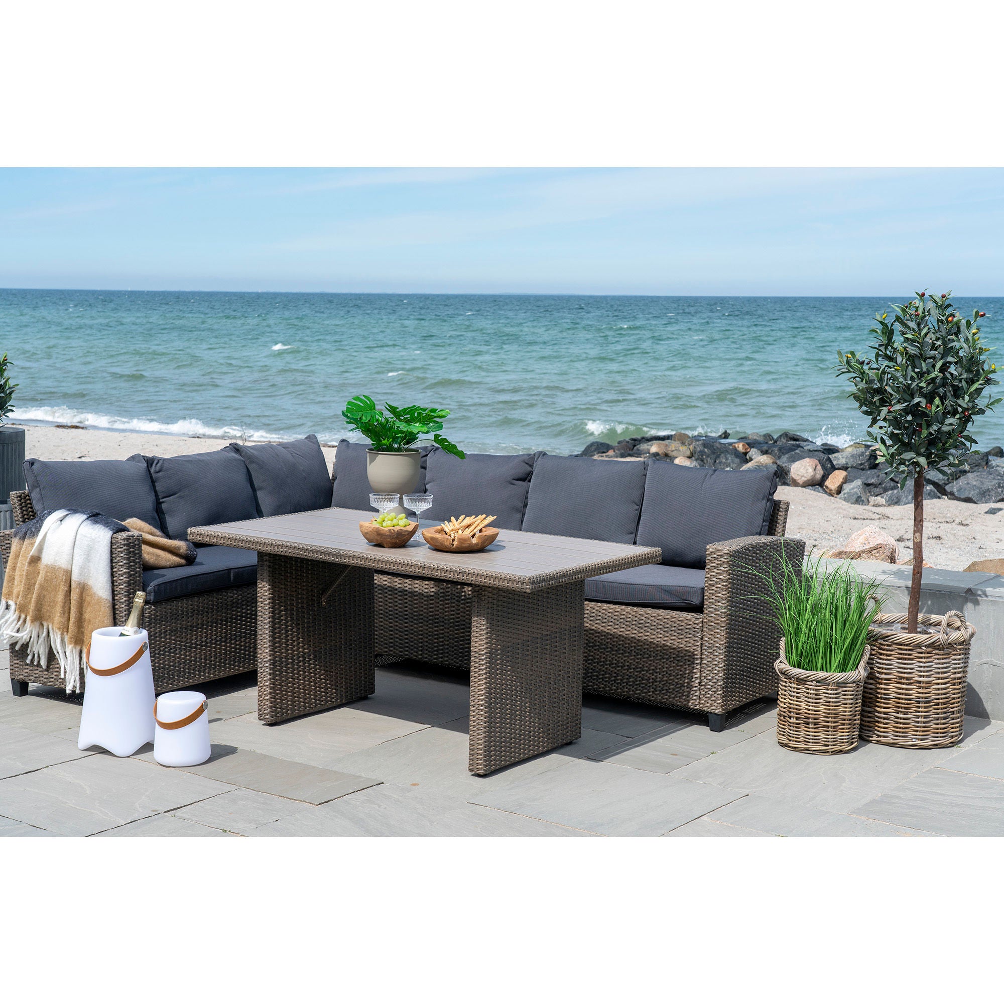 House Nordic Rio Teak Skål