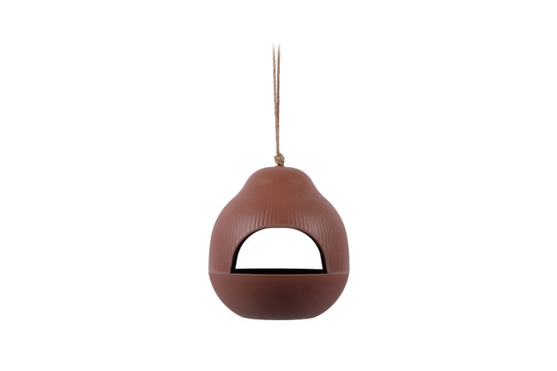 PT LIVING Bird feeder Capullo iron red