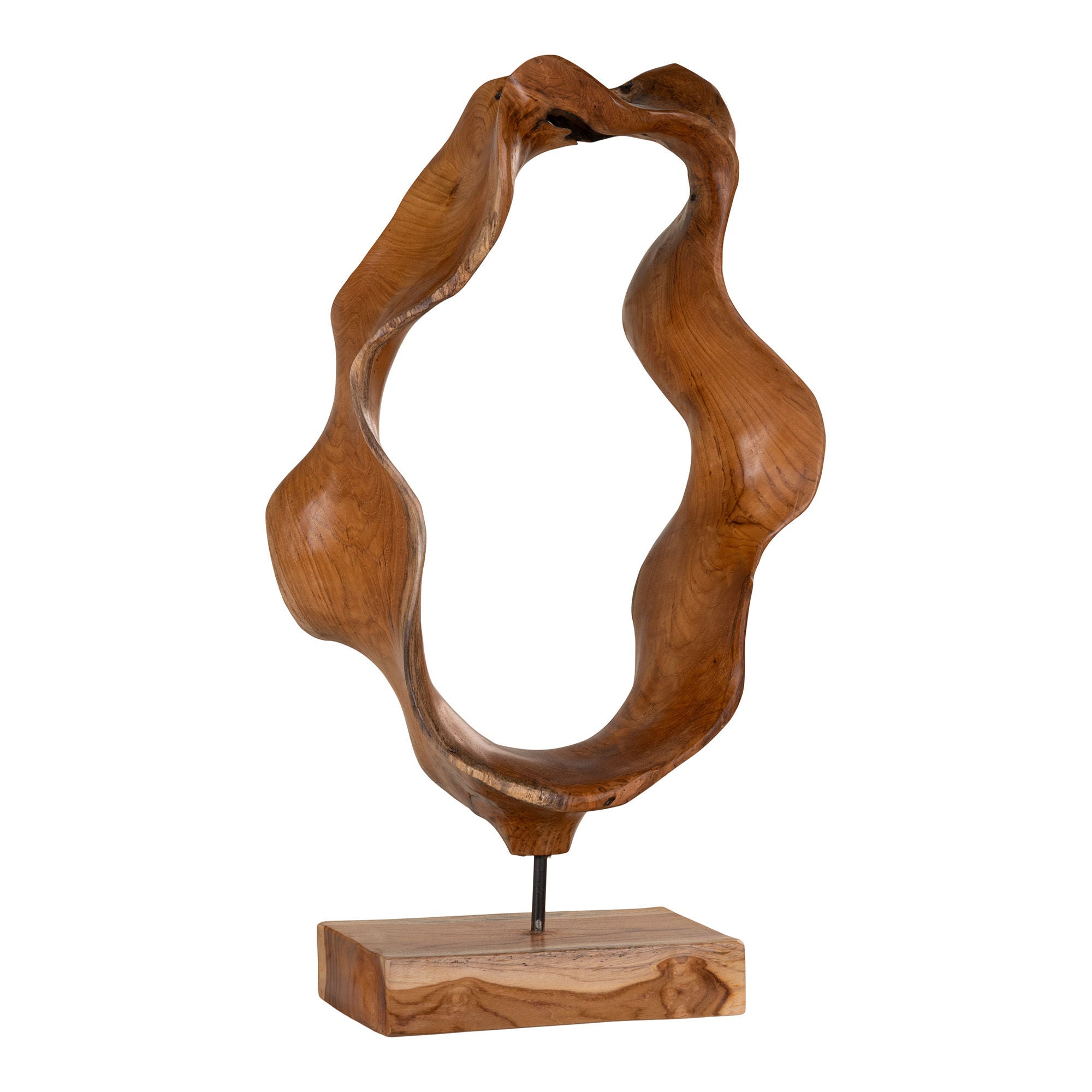 House Nordic Donato Teak Skulptur