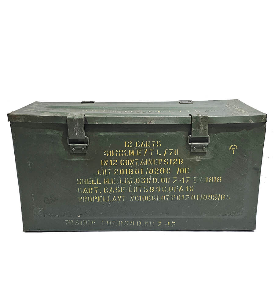 Trademark Living Gammel militærkasse