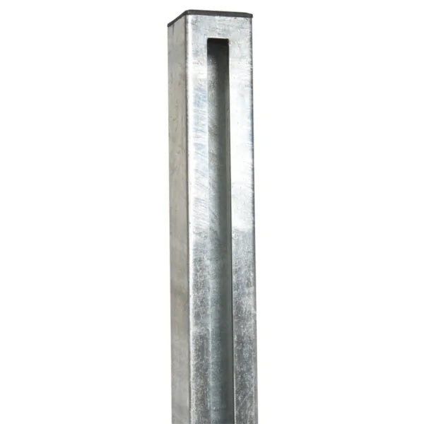 Kirkedal galvaniseret stolpe K200 start/slut 2x80x80x1906 mm