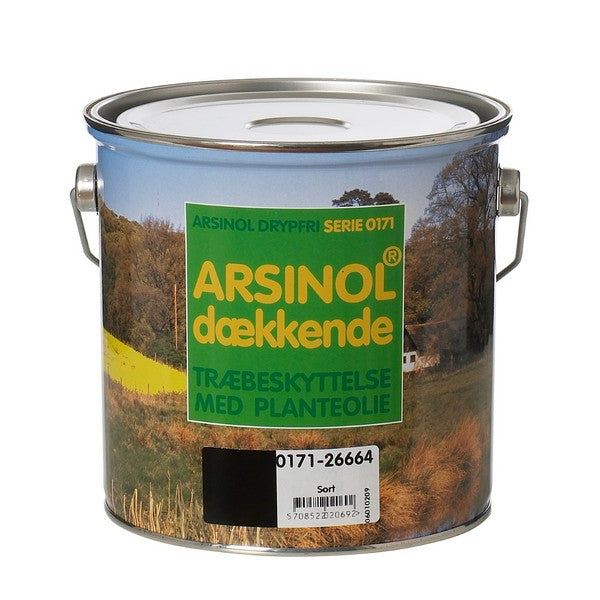 Arsinol Træbeskyttelse Dækkende Lys Grå Umbra 2,5 liter