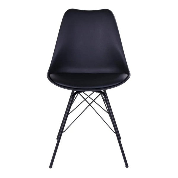 Oslo stol med sorte ben 86x44x38 cm