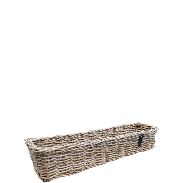 Maxi Aflang Rattanbakke - kubu - 1x106x23x20 cm