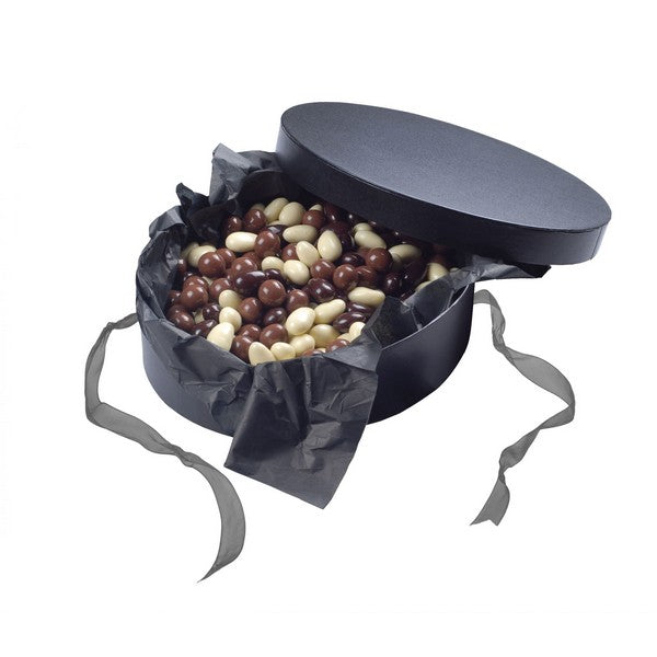 Sort hatteæske 1000 gram luksus nødder og mandler