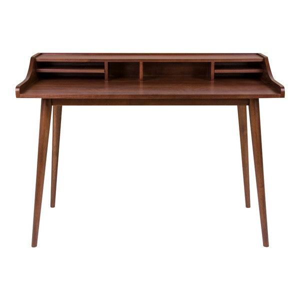 Skrivebord Hellerup valnød finer 120x60x88 cm