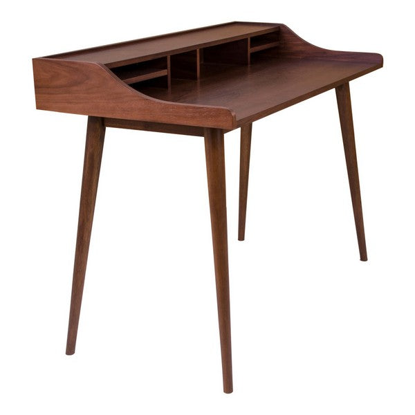 Skrivebord Hellerup valnød finer 120x60x88 cm