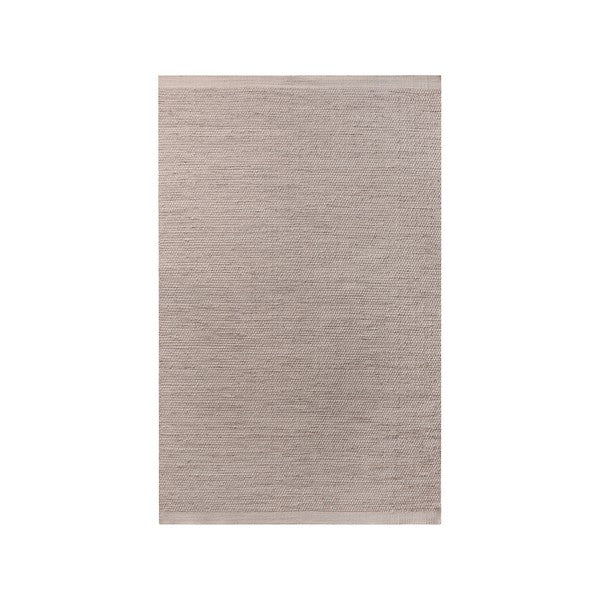 Una Tæppe håndvævet, råhvid/beige, 160x230 cm