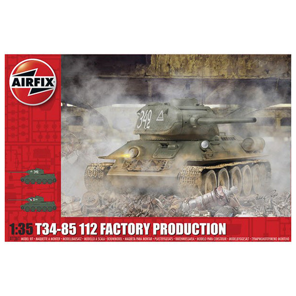 Kampvogn T34/85 II2 Factory Production 1:35 AIRFIX