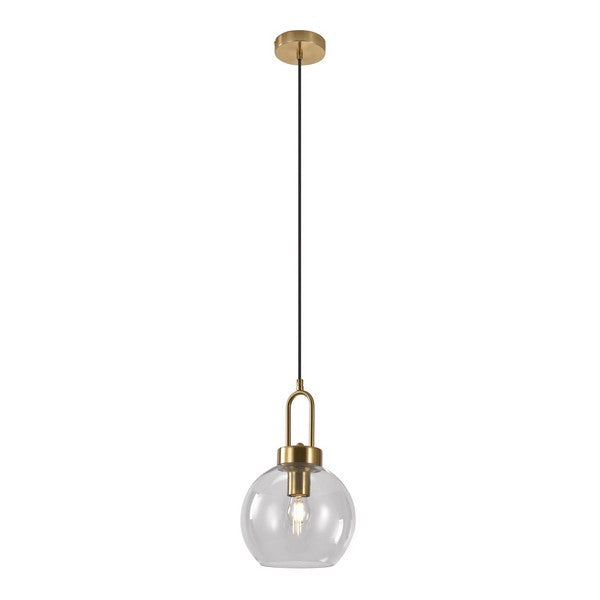 Luton Pendel messing klar glas kugleformet ø20x150 cm