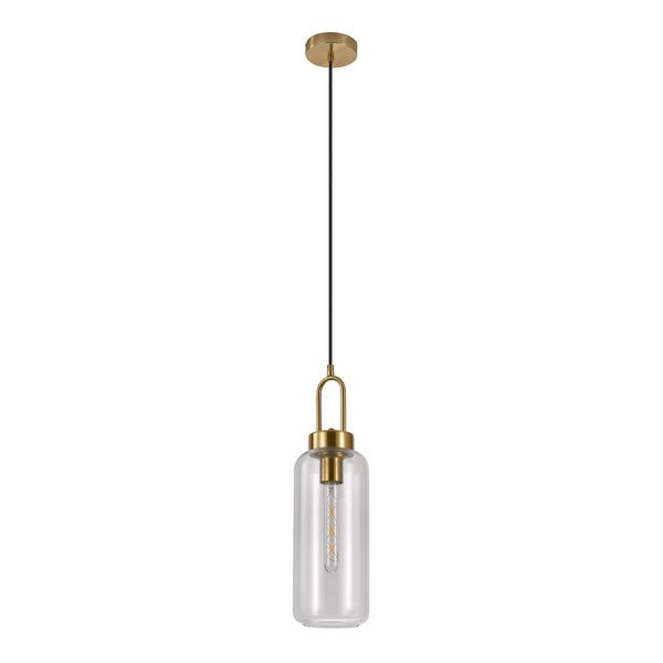 Luton Pendel messing klar glas ø13x150 cm