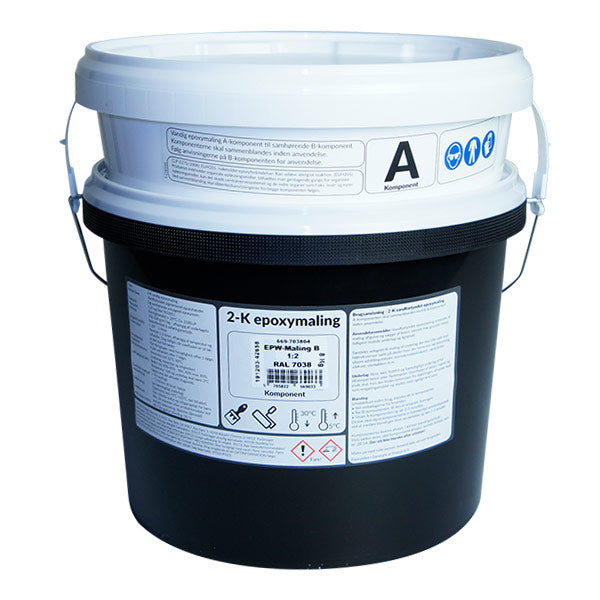 Profloor EPW-maling 12 kg - lysgrå Ral 7035