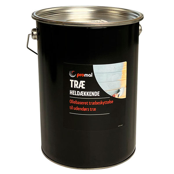 Promal Promal Træbeskyttelse heldækkende olie 5 liter - Sort