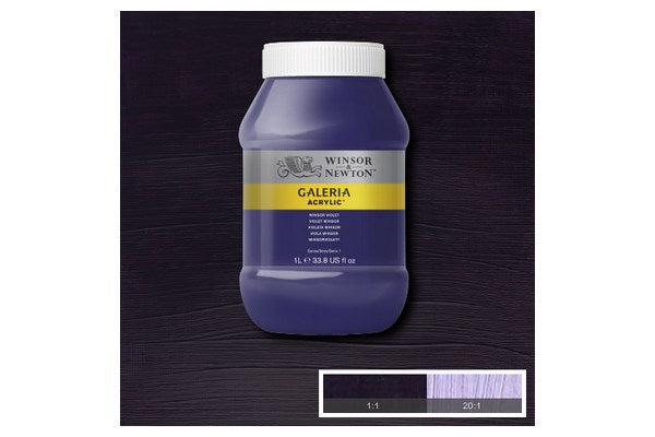 Galeria Acrylic 728 winsor violet 1000 ml