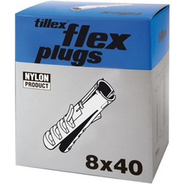 Plugs FLEX KP6 6x30 mm grå 100 stk/æske