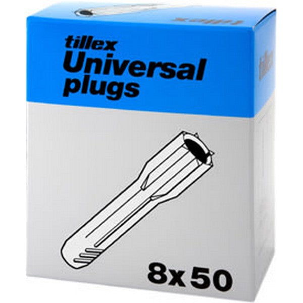 Plugs UNI UP8 8x50 mm grå 100 stk/æske