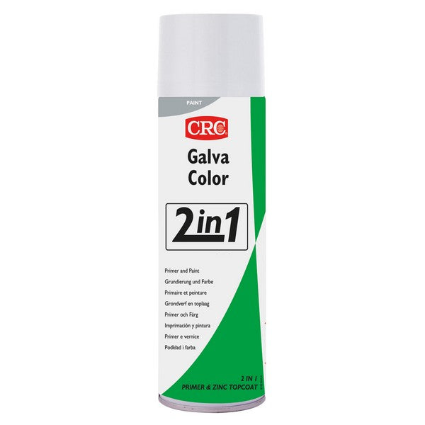 Rustbeskyttende spraymaling GalvaColor Hvid RAL 9010, 500 ml
