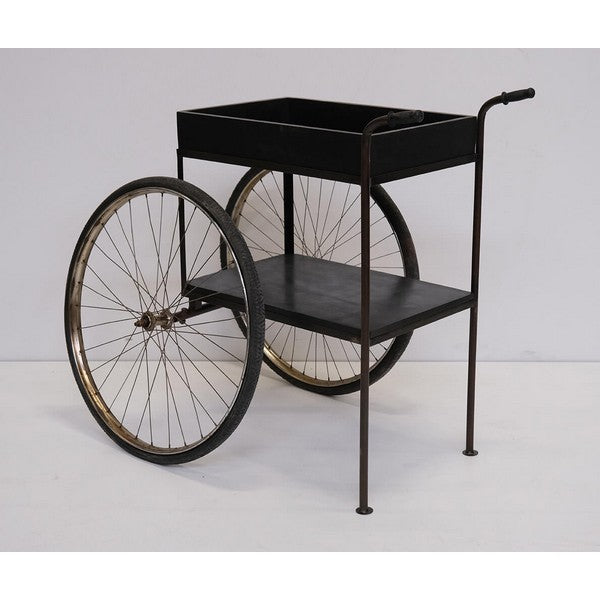 Tufts bakkebord med cykelhjul 90x74x107 cm