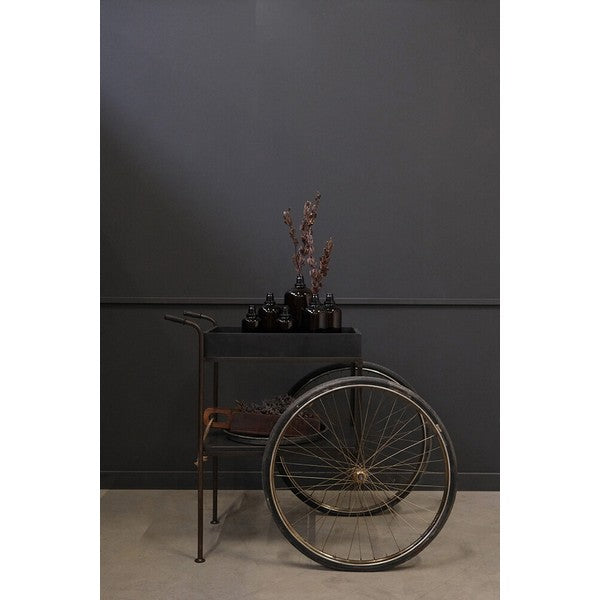 Tufts bakkebord med cykelhjul 90x74x107 cm