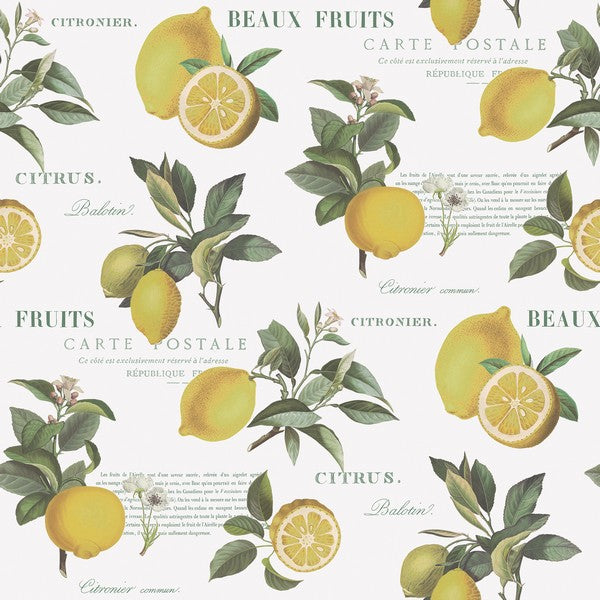 Tapet Citron Botanical 0,53x10 meter